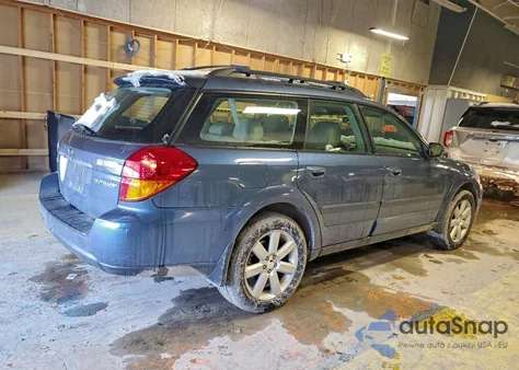 2006 Subaru Legacy Outback 2.5I Limited z USA, uszkodzony, nr VIN 4S4BP62C567314656